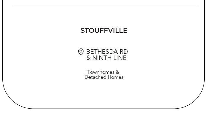 Stouffville – coming soon announcement