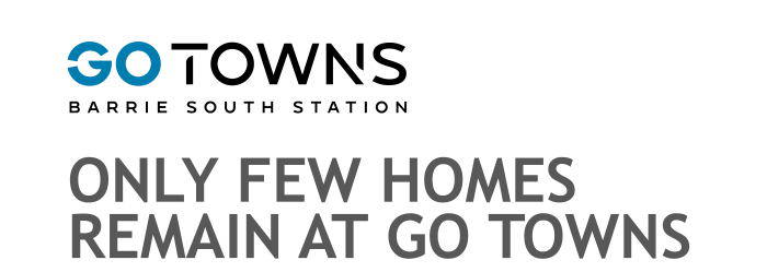 Only Few Homes Remain at GO TOWNS 